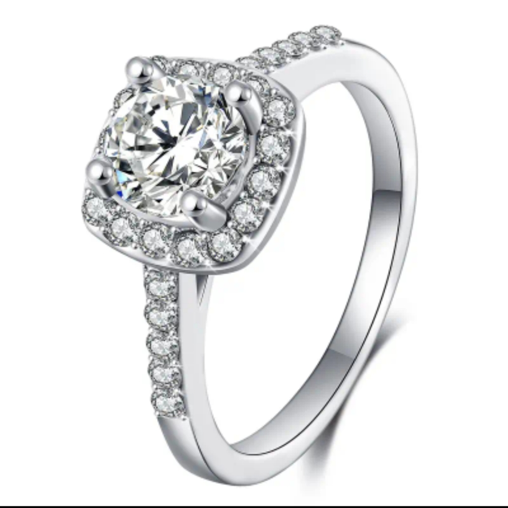 Beautiful Silver Metal Ring